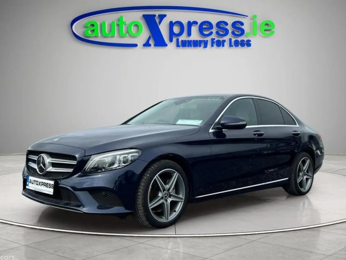 Mercedes-Benz C-Class Saloon, Petrol, 2019, Blue