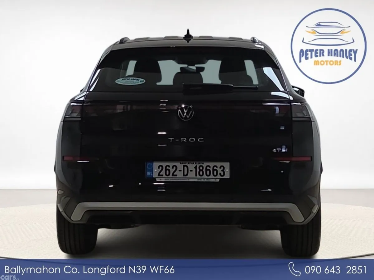 Volkswagen T-Roc SUV, Petrol, 2026, Black
