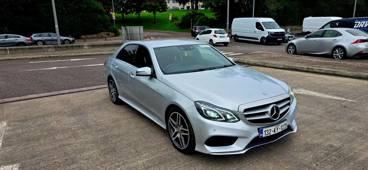 Mercedes-Benz E-Class Saloon, Diesel Hybrid, 2013, Silver