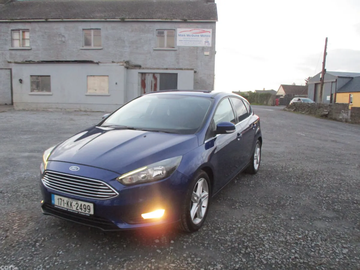Ford Focus Hatchback, Diesel, 2017, Blue