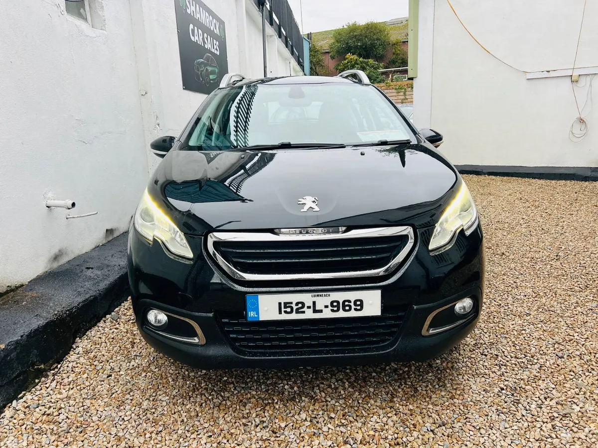 Peugeot 2008 SUV, Petrol, 2015, Black