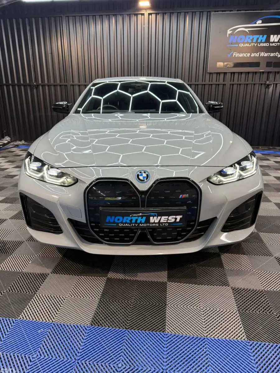 BMW i4 Coupe, Electric, 2023, Grey