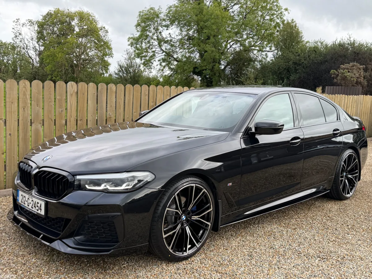 BMW 5-Series Saloon, Diesel, 2021, Black