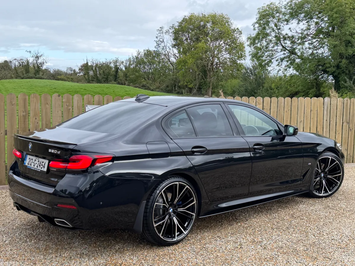 BMW 5-Series Saloon, Diesel, 2021, Black