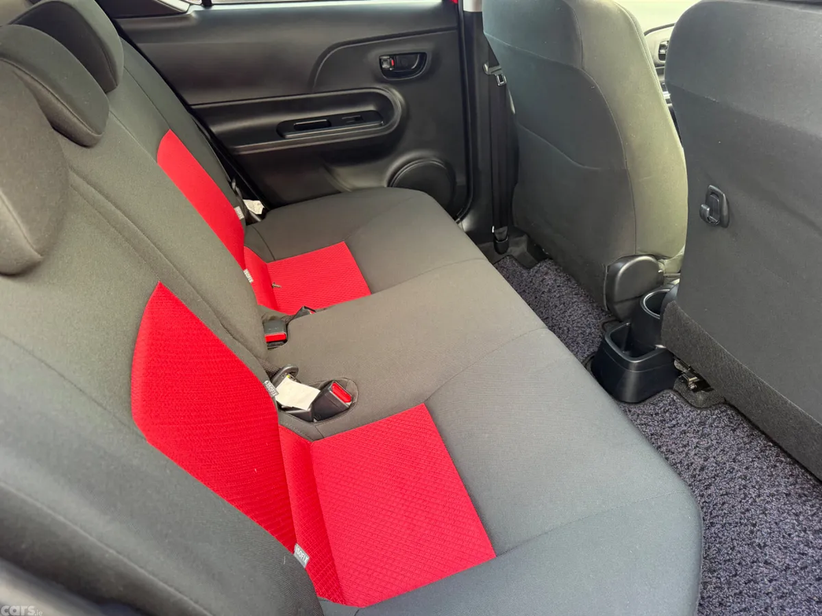 Toyota Aqua Hatchback, Petrol Hybrid, 2017, Red