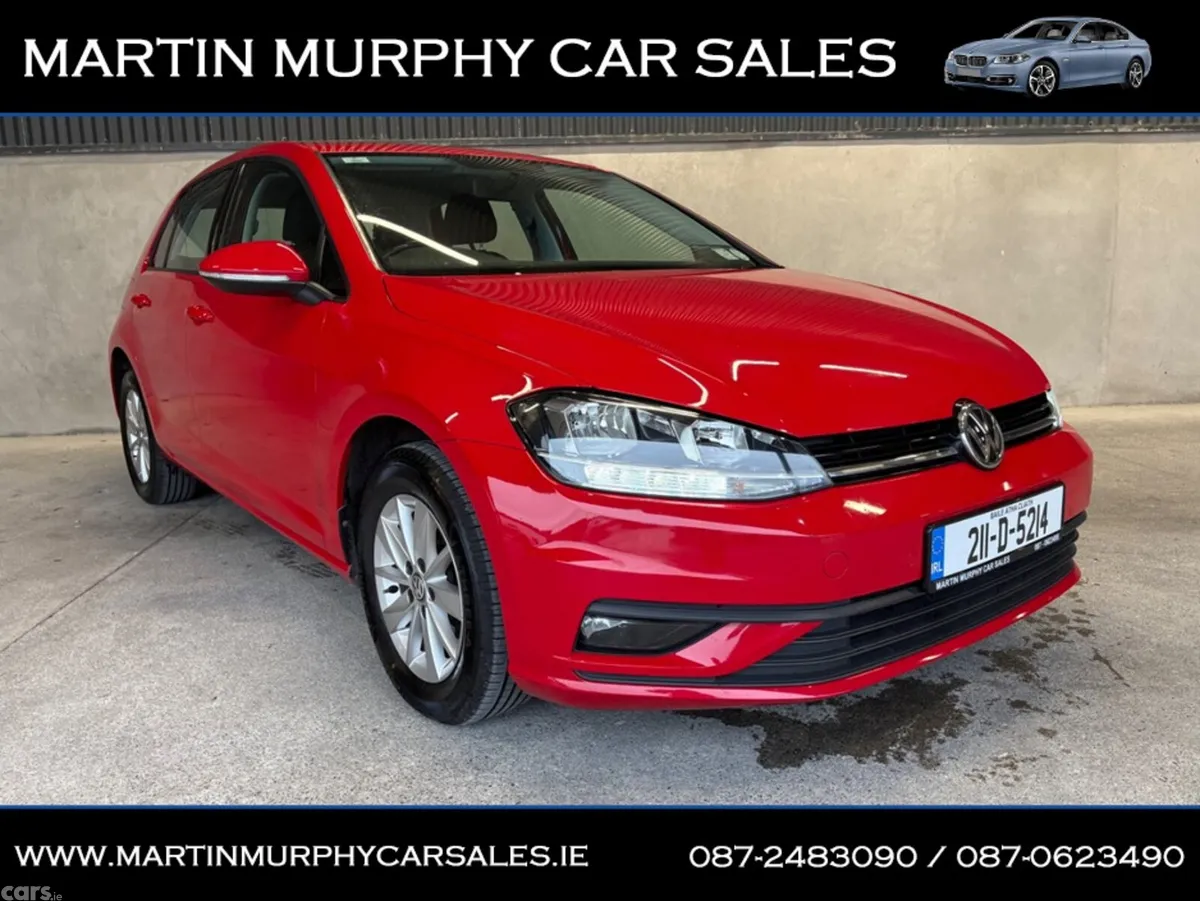 Volkswagen Golf Hatchback, Diesel, 2021, Red