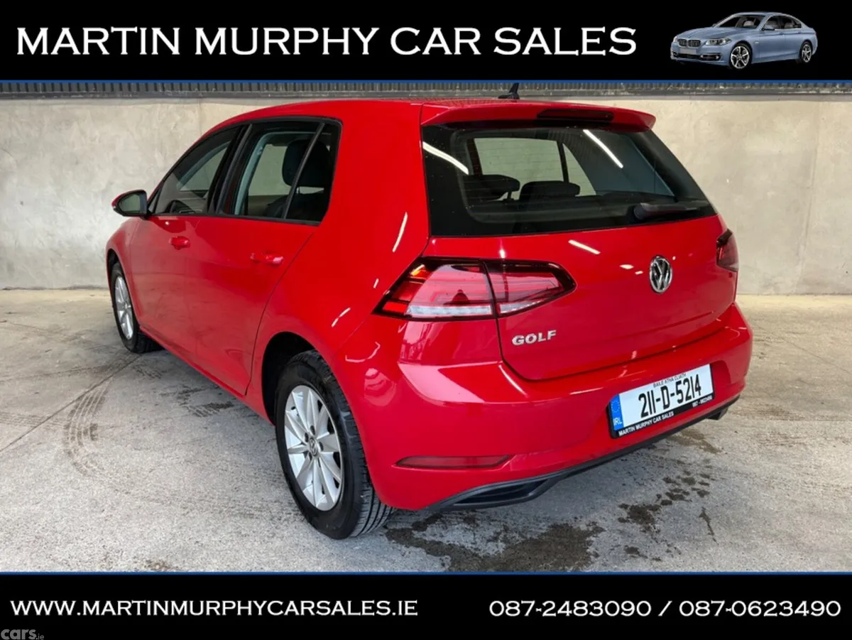 Volkswagen Golf Hatchback, Diesel, 2021, Red