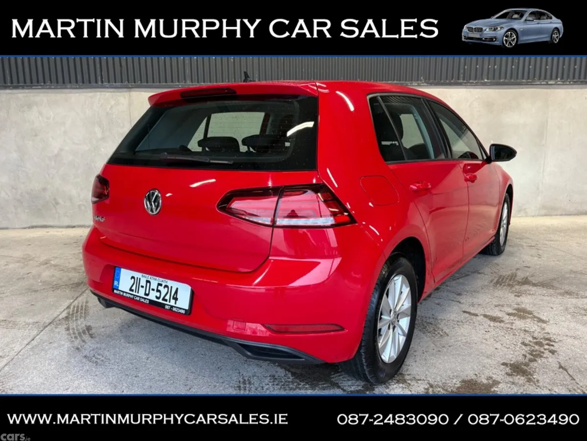 Volkswagen Golf Hatchback, Diesel, 2021, Red