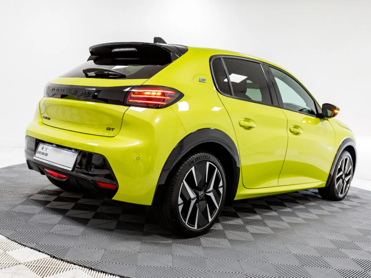 Peugeot 208 Hatchback, Electric, 2024, Yellow