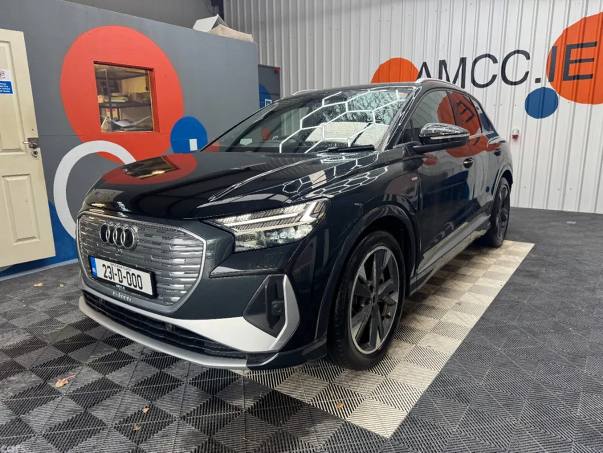 Audi Q4 e-tron SUV, Electric, 2023, Black