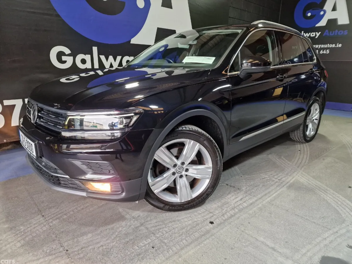 Volkswagen Tiguan SUV, Diesel, 2021, Black