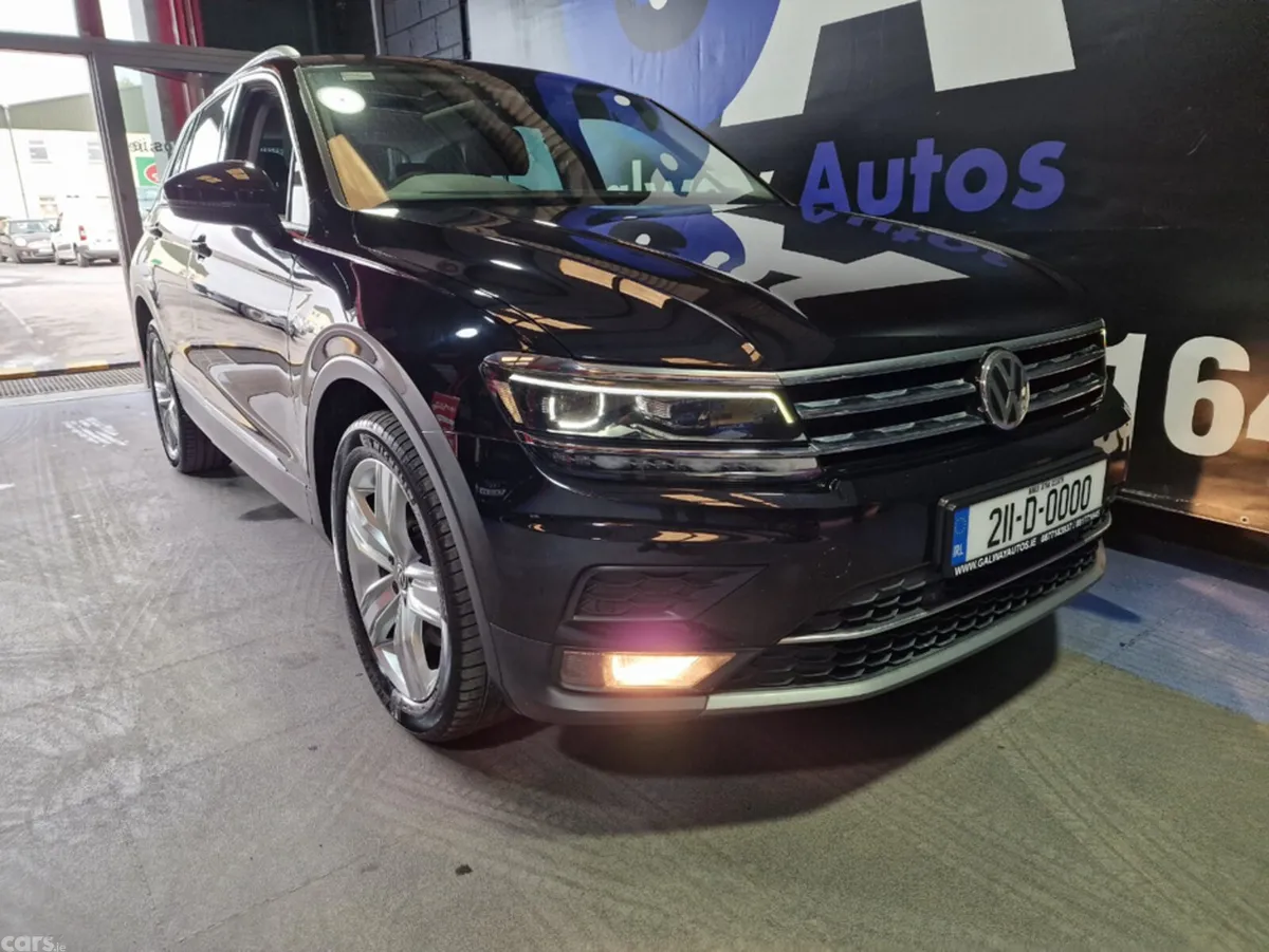 Volkswagen Tiguan SUV, Diesel, 2021, Black