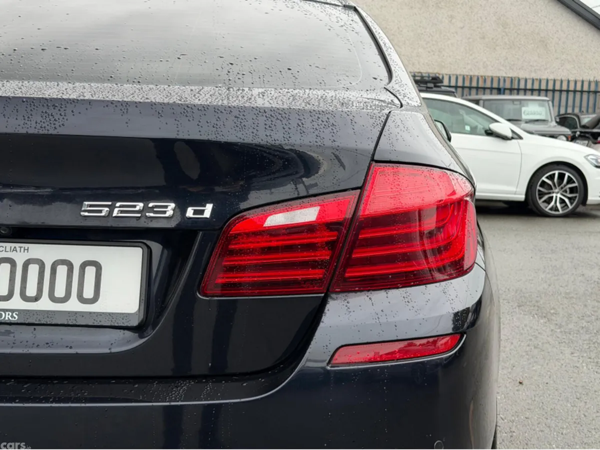 BMW 5-Series Saloon, Diesel, 2015, Black