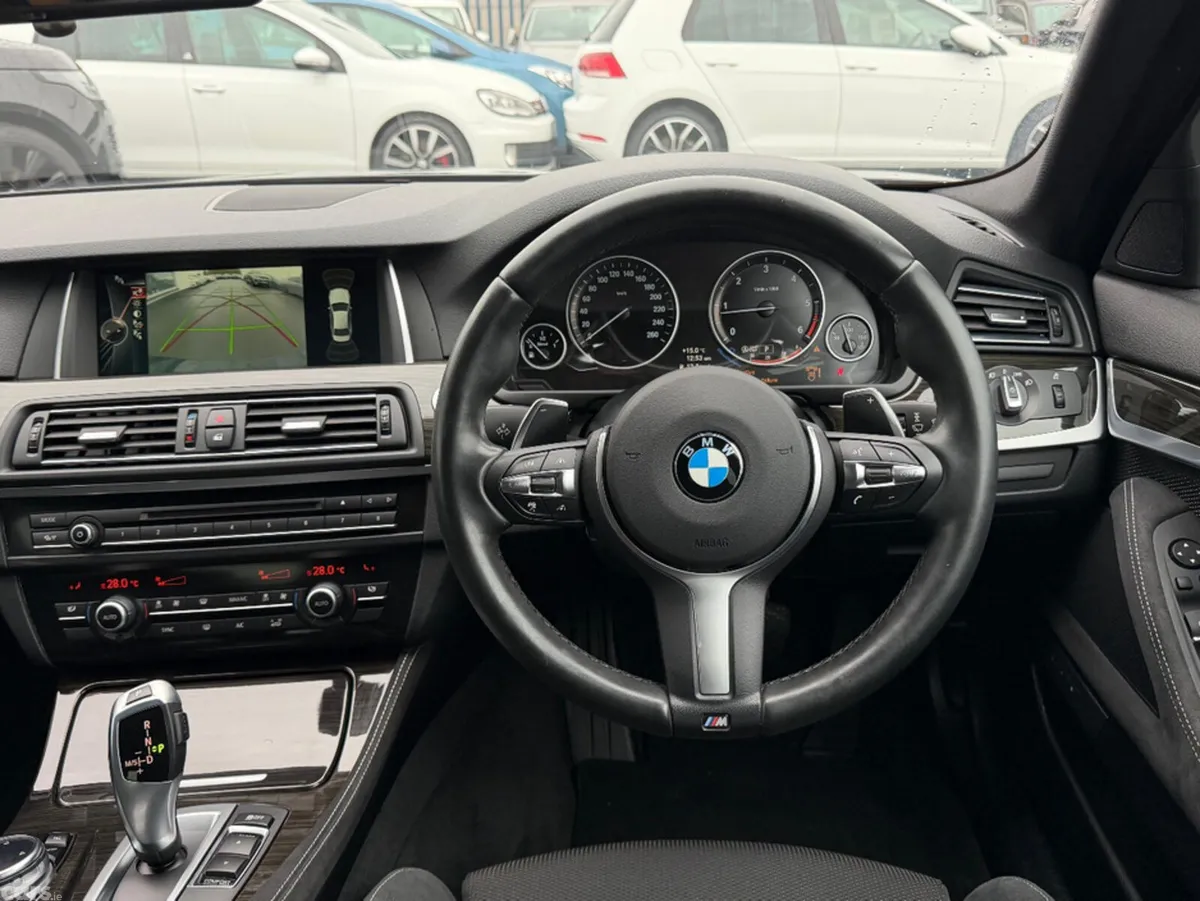 BMW 5-Series Saloon, Diesel, 2015, Black