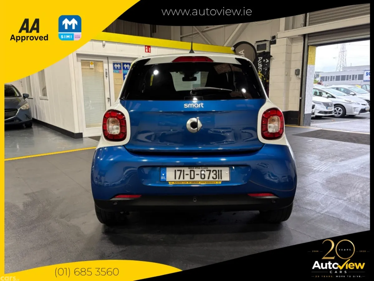 Smart Forfour Hatchback, Petrol, 2017, Blue