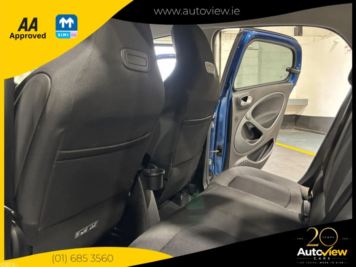 Smart Forfour Hatchback, Petrol, 2017, Blue