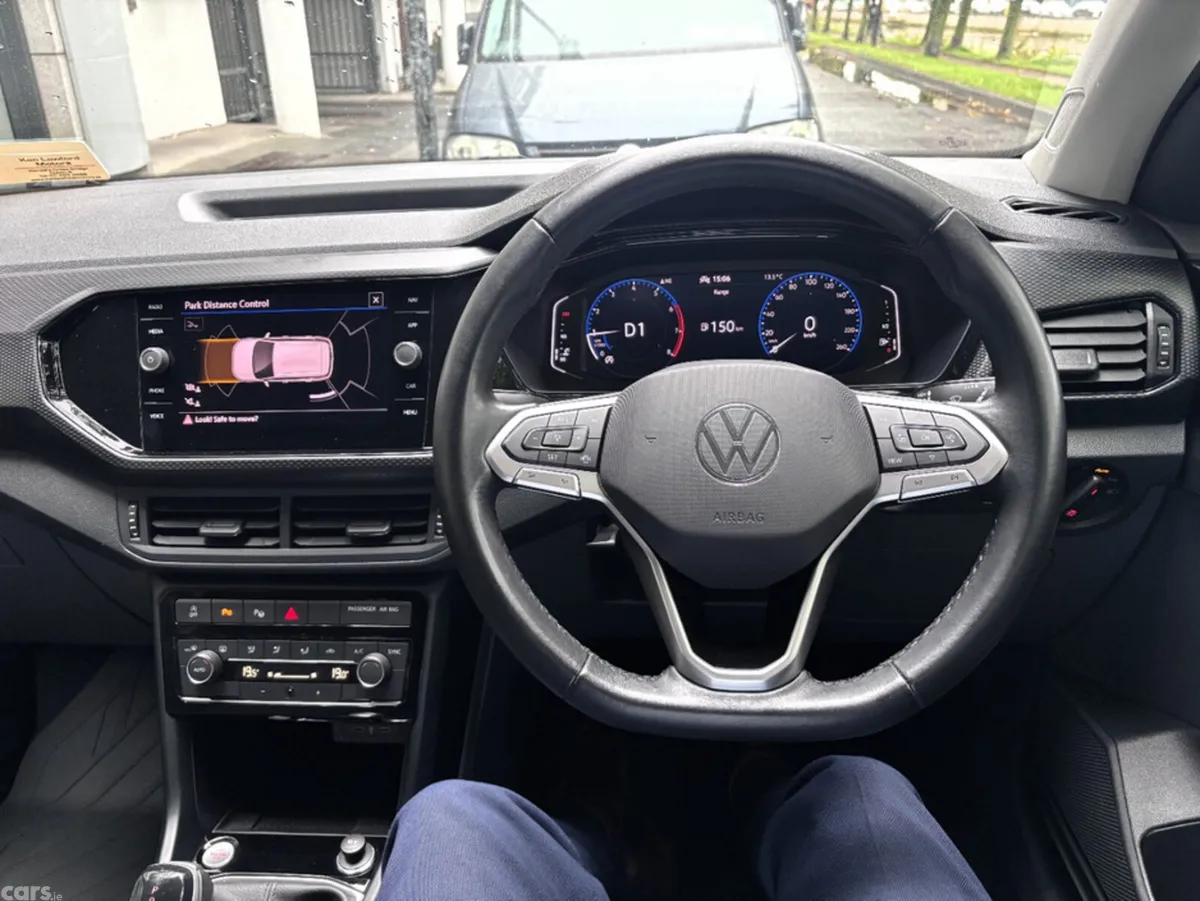 Volkswagen T-Cross Hatchback, Petrol, 2021, Black