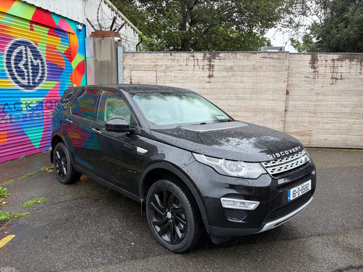 Land Rover Discovery Sport SUV, Diesel, 2016, Black