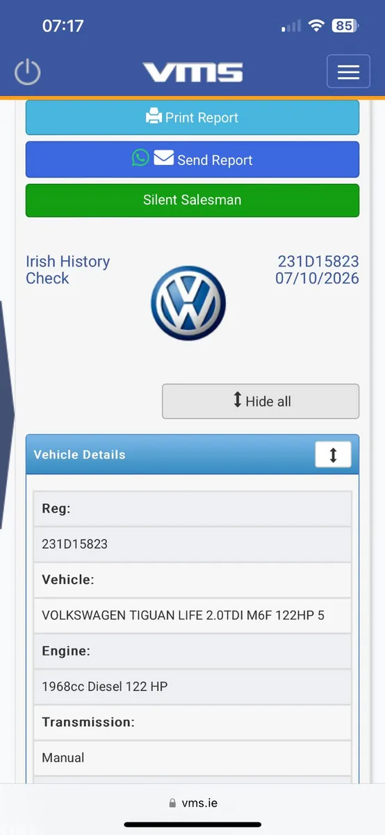 Volkswagen Tiguan SUV, Diesel, 2023, Black