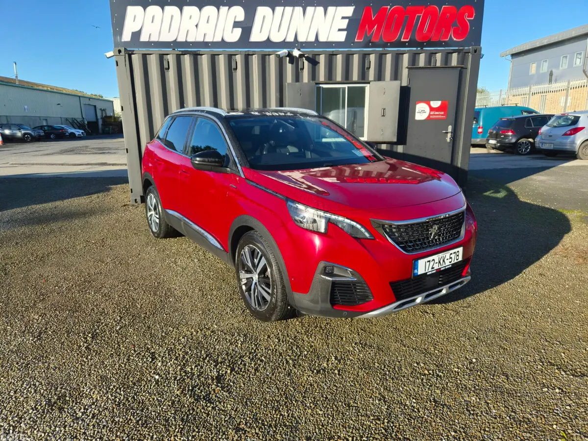 Peugeot 3008 SUV, Diesel, 2017, Red