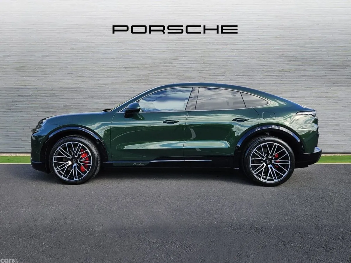 Porsche Cayenne Coupe, Electric, 2026, Green