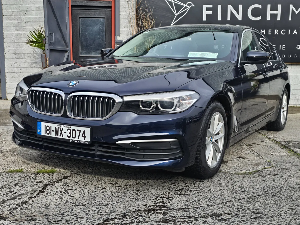 BMW 5-Series Saloon, Diesel, 2018, Blue