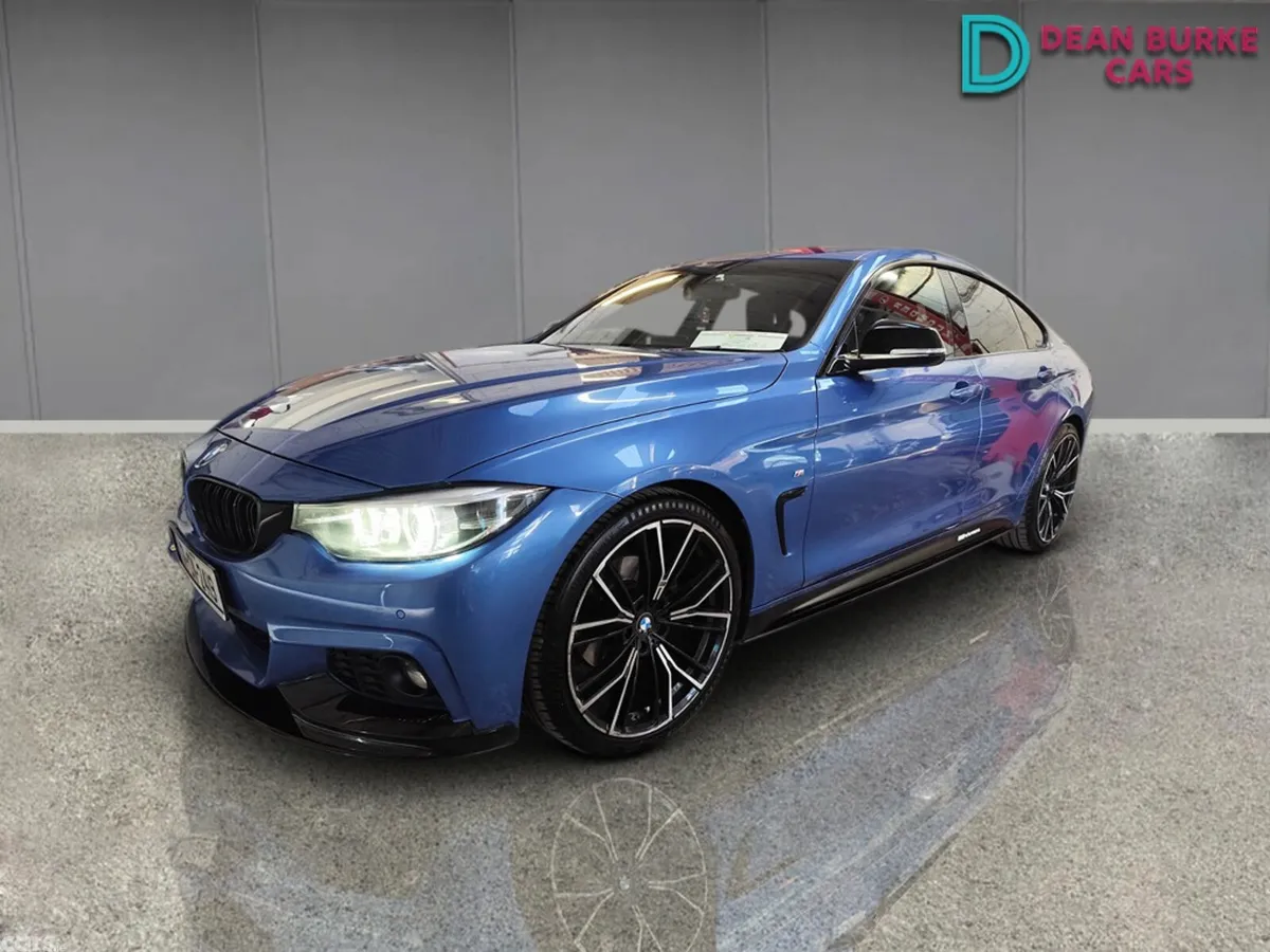 BMW 4-Series Coupe, Diesel, 2017, Blue