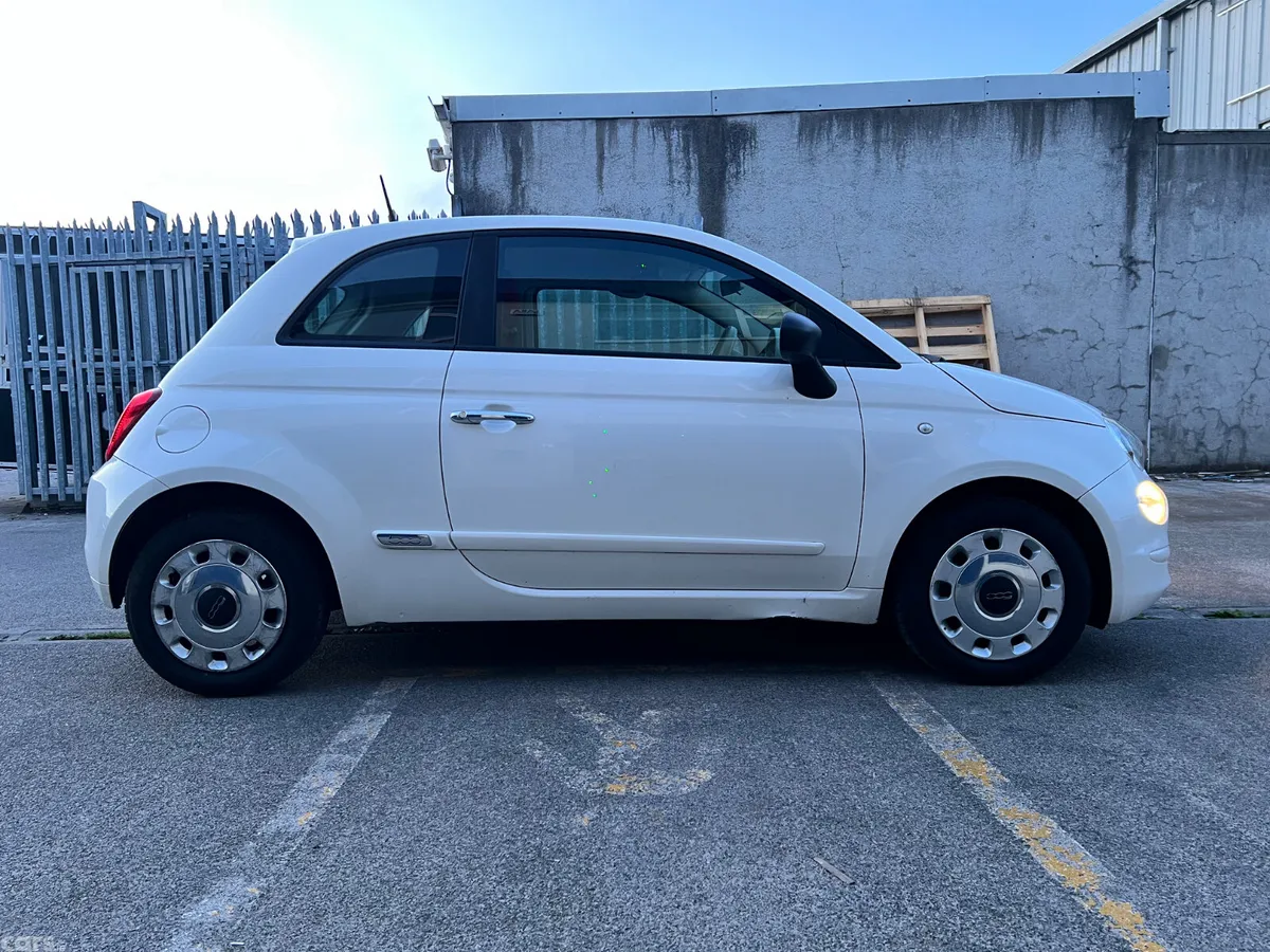 Fiat 500 Hatchback, Petrol, 2016, White