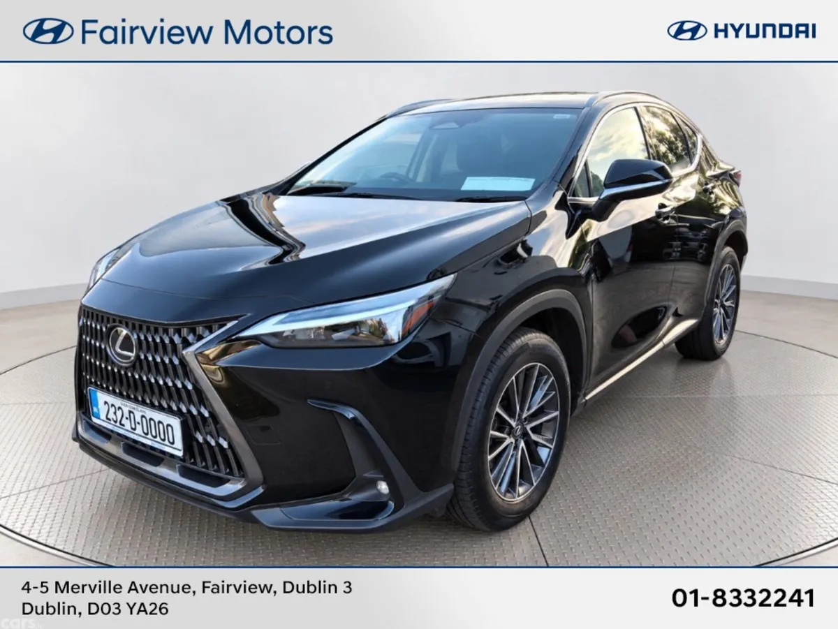 Lexus NX SUV, Petrol Plug-in Hybrid, 2023, Black