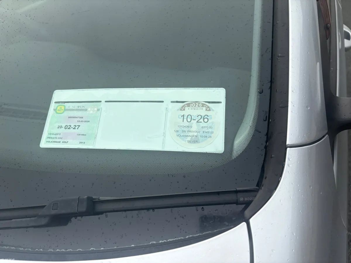 Volkswagen Golf Hatchback, Petrol, 2013, Silver