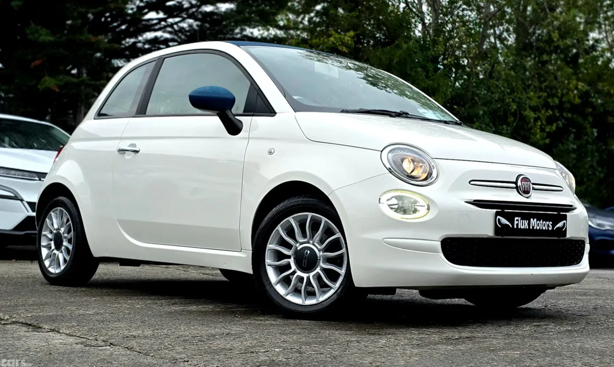 Fiat 500 Hatchback, Petrol, 2016, White