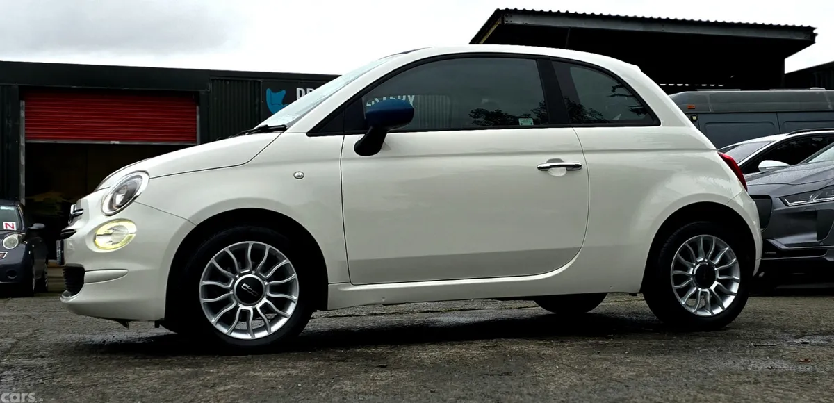 Fiat 500 Hatchback, Petrol, 2016, White