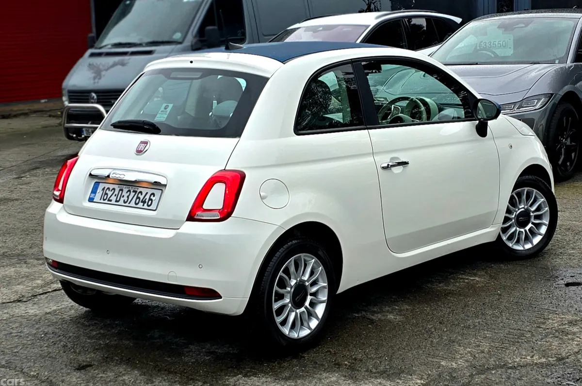 Fiat 500 Hatchback, Petrol, 2016, White