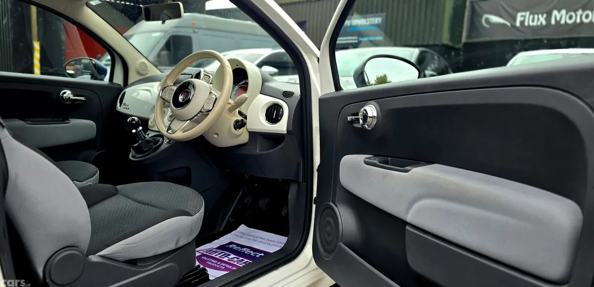 Fiat 500 Hatchback, Petrol, 2016, White