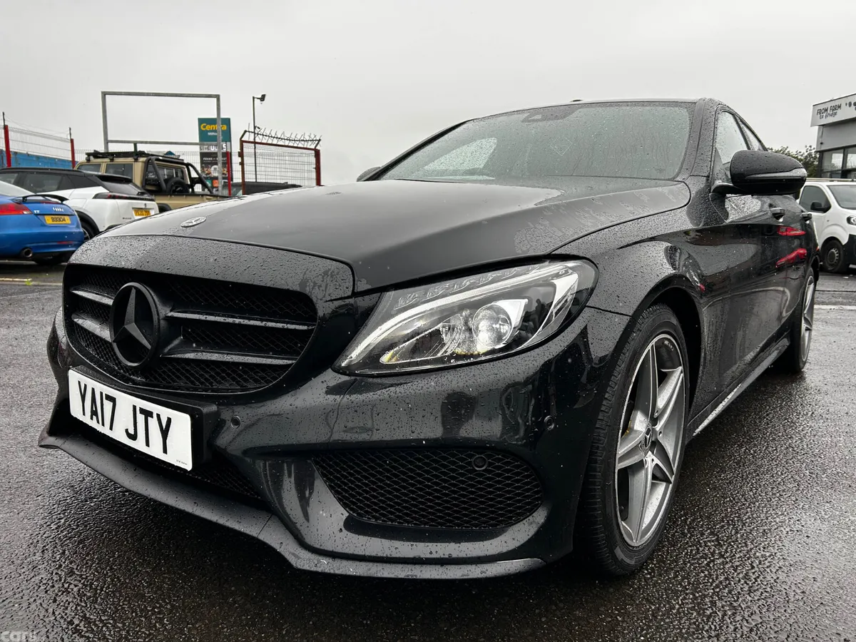 Mercedes-Benz C-Class Saloon, Diesel, 2017, Black