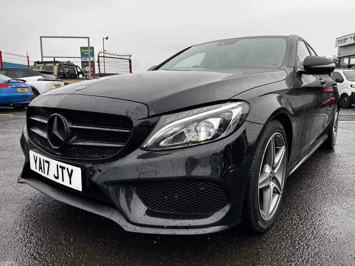 Mercedes-Benz C-Class Saloon, Diesel, 2017, Black
