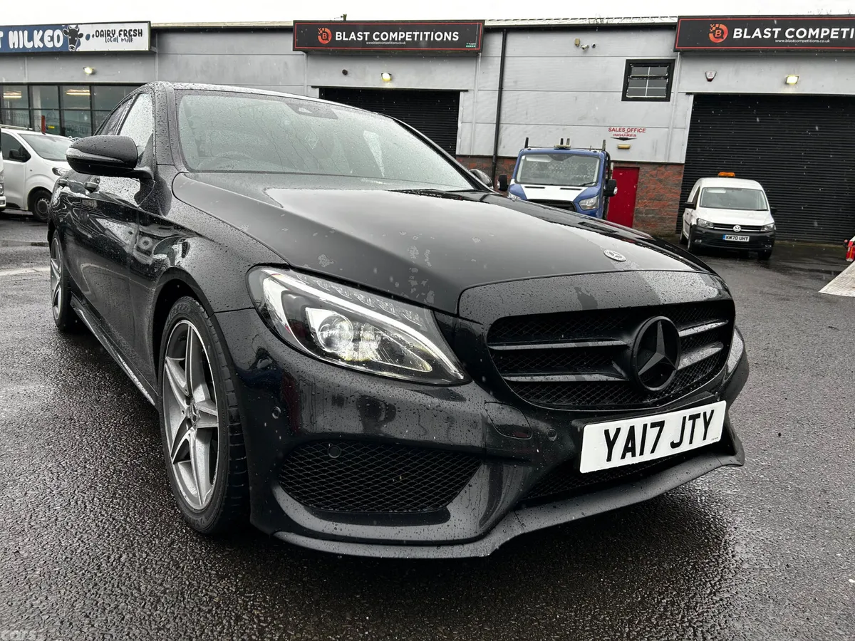 Mercedes-Benz C-Class Saloon, Diesel, 2017, Black