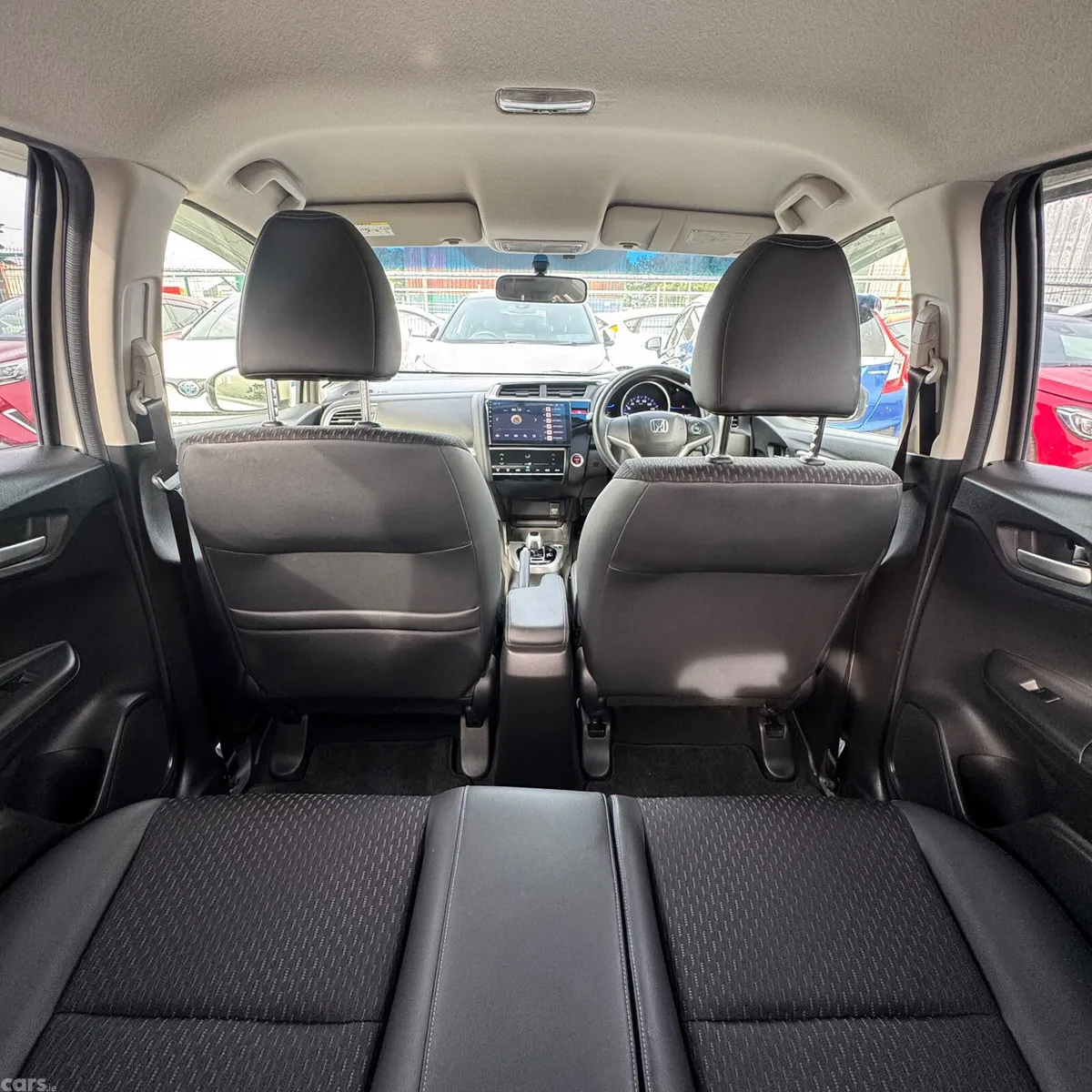 Honda Fit Hatchback, Petrol Hybrid, 2015, White