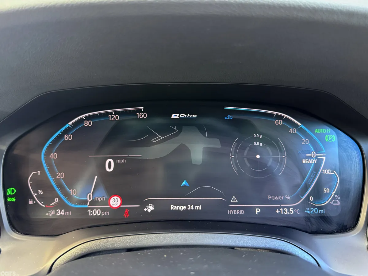 BMW 3-Series Estate, Petrol Plug-in Hybrid, 2022, Blue