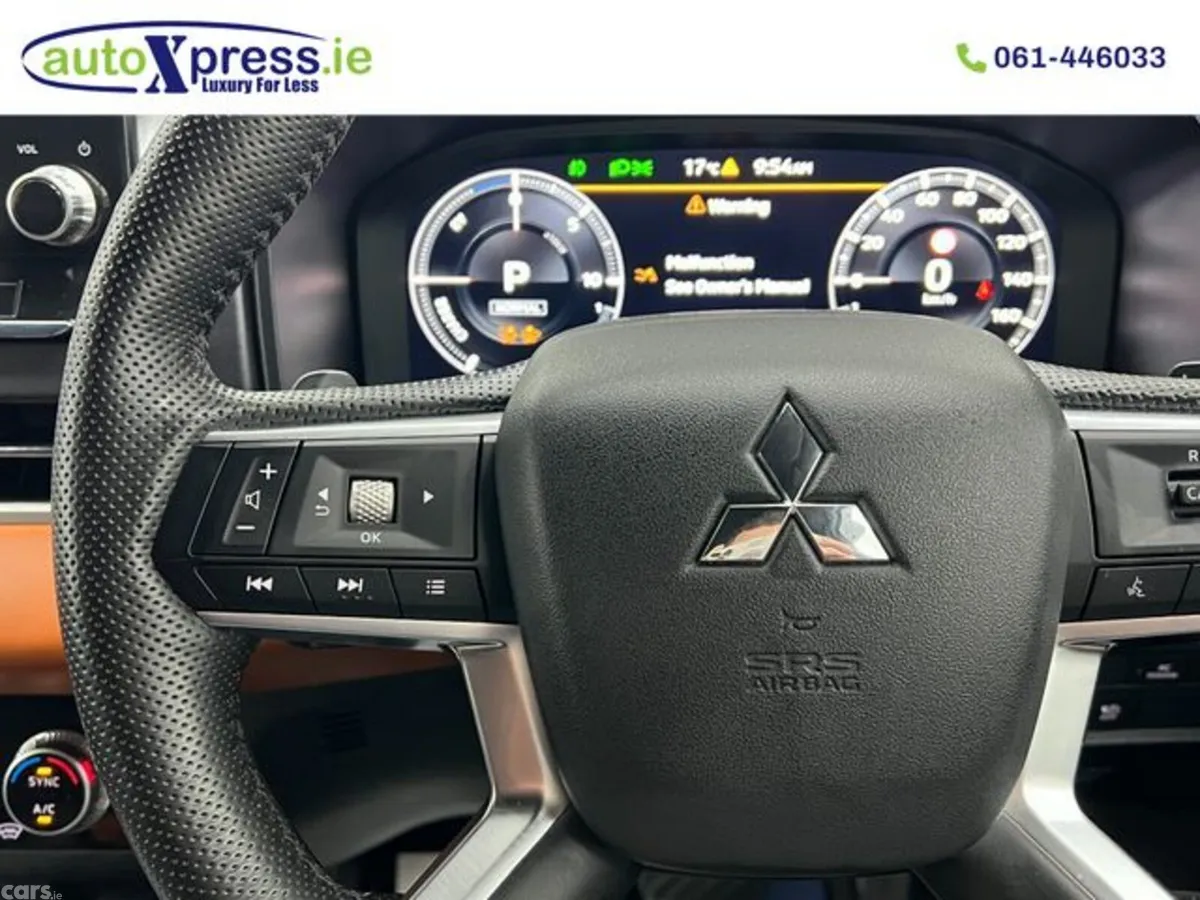 Mitsubishi Outlander SUV, Petrol Plug-in Hybrid, 2023, White