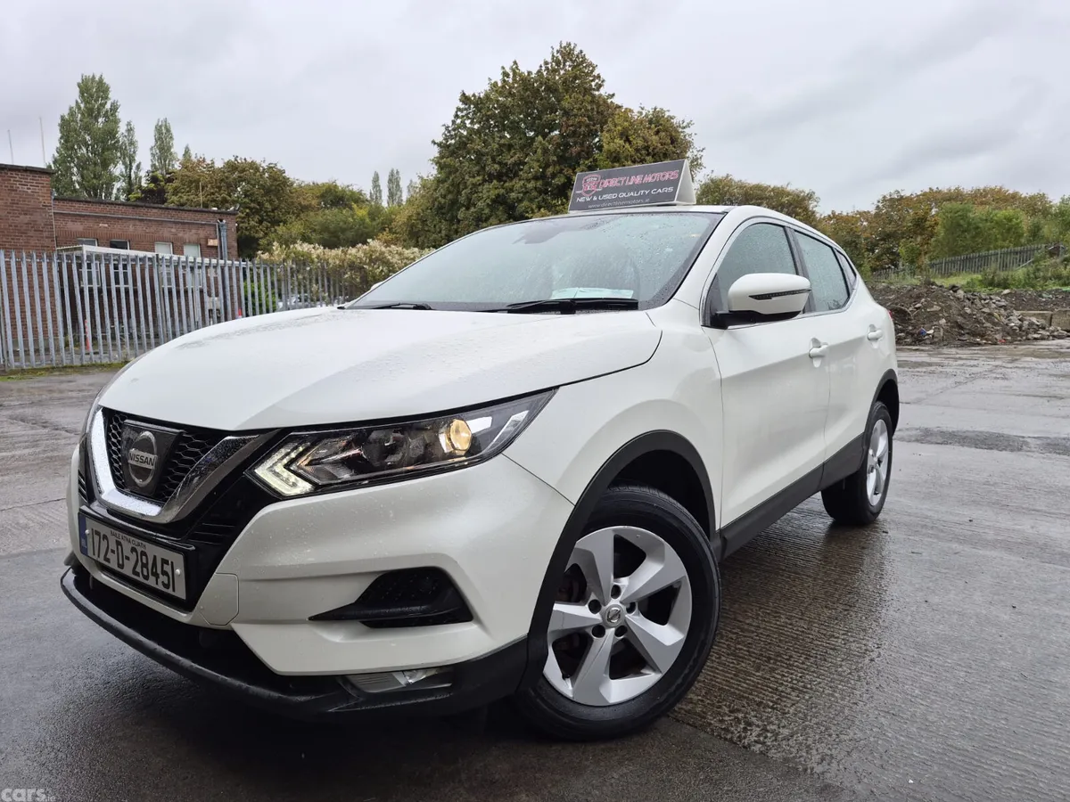 Nissan Qashqai SUV, Petrol, 2017, White
