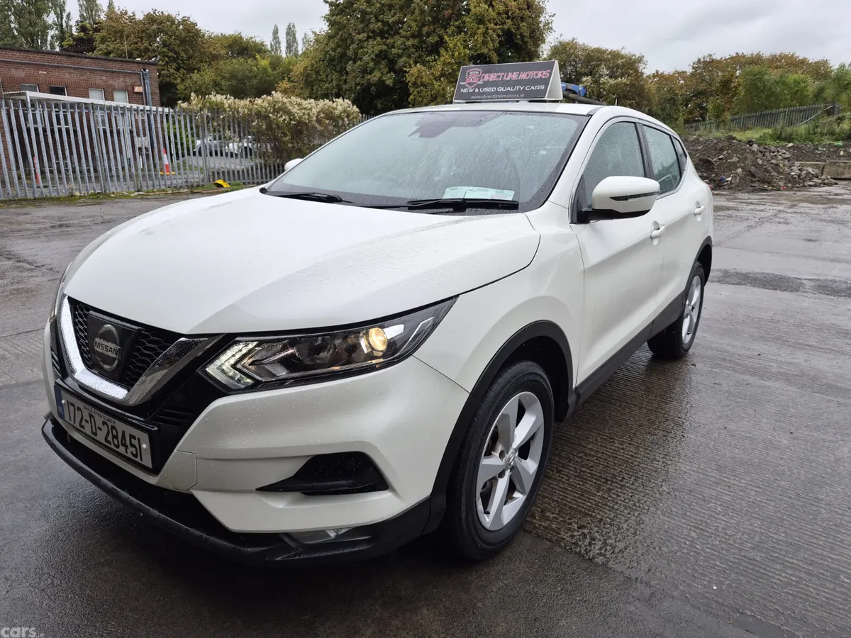 Nissan Qashqai SUV, Petrol, 2017, White