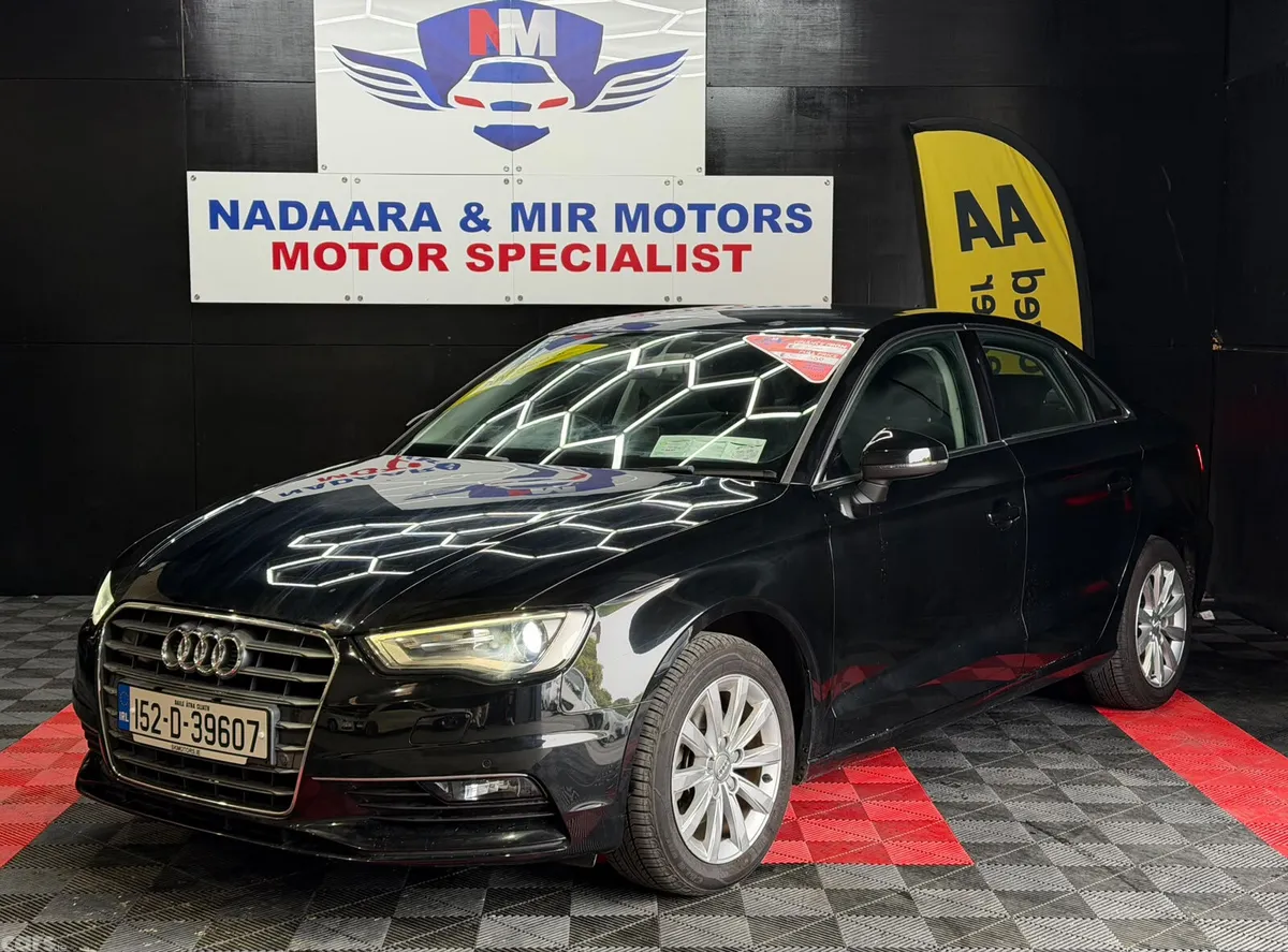 Audi A3 Saloon, Petrol, 2015, Black