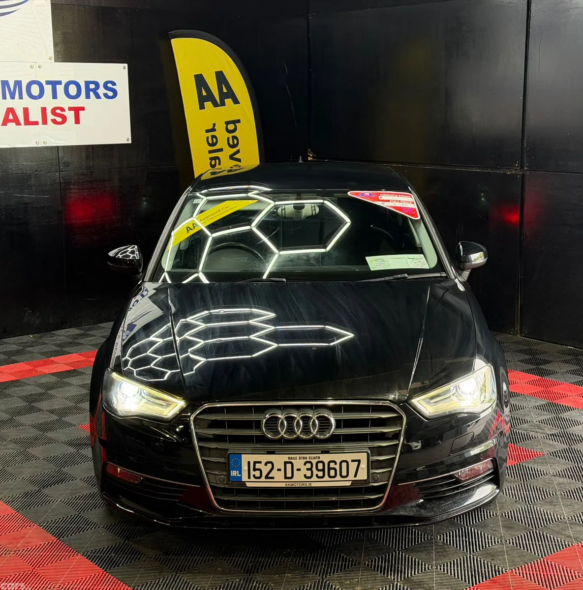 Audi A3 Saloon, Petrol, 2015, Black