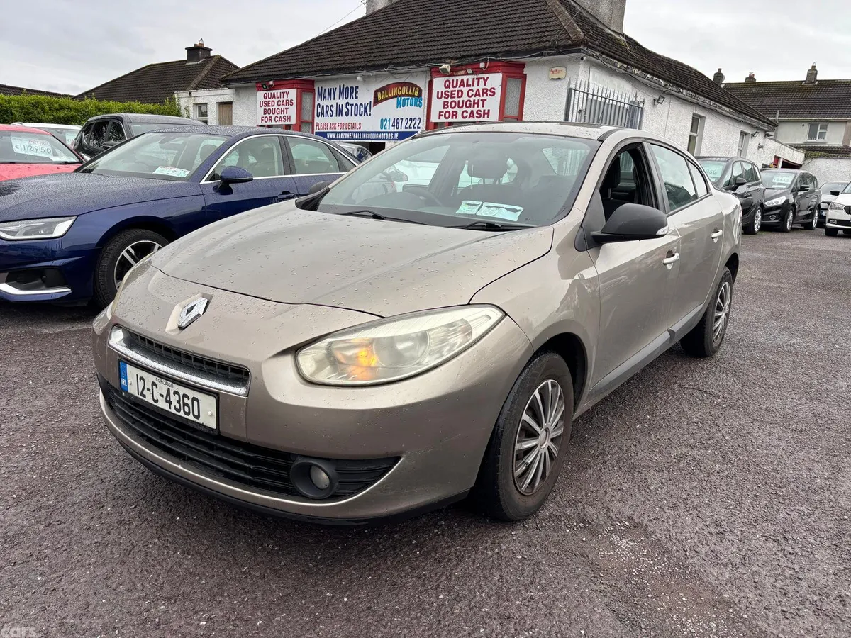 Renault Fluence  2012  DIESEL  NCT AND  TAXED, Ballincollig