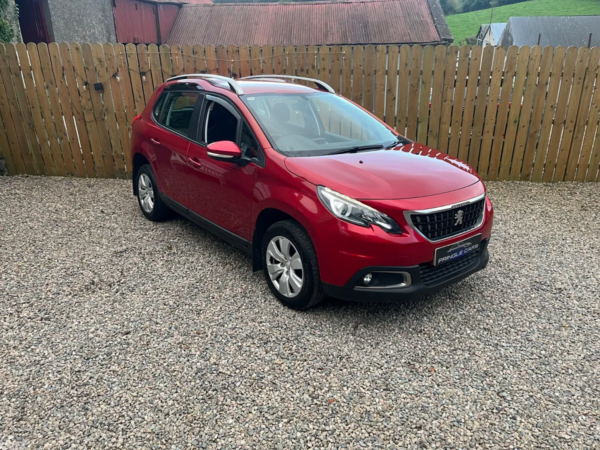 Peugeot 2008 Hatchback, Petrol, 2018, Red