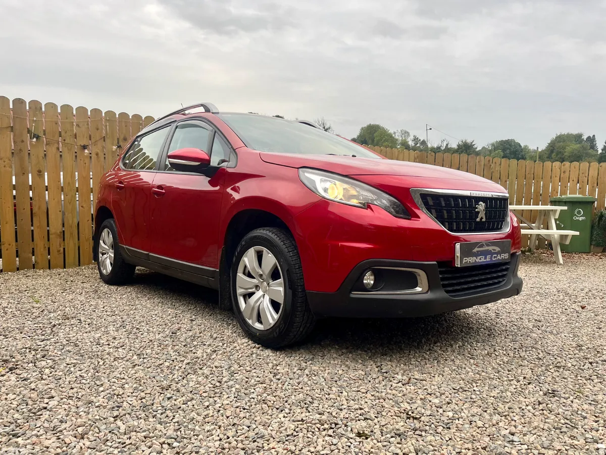 Peugeot 2008 Hatchback, Petrol, 2018, Red