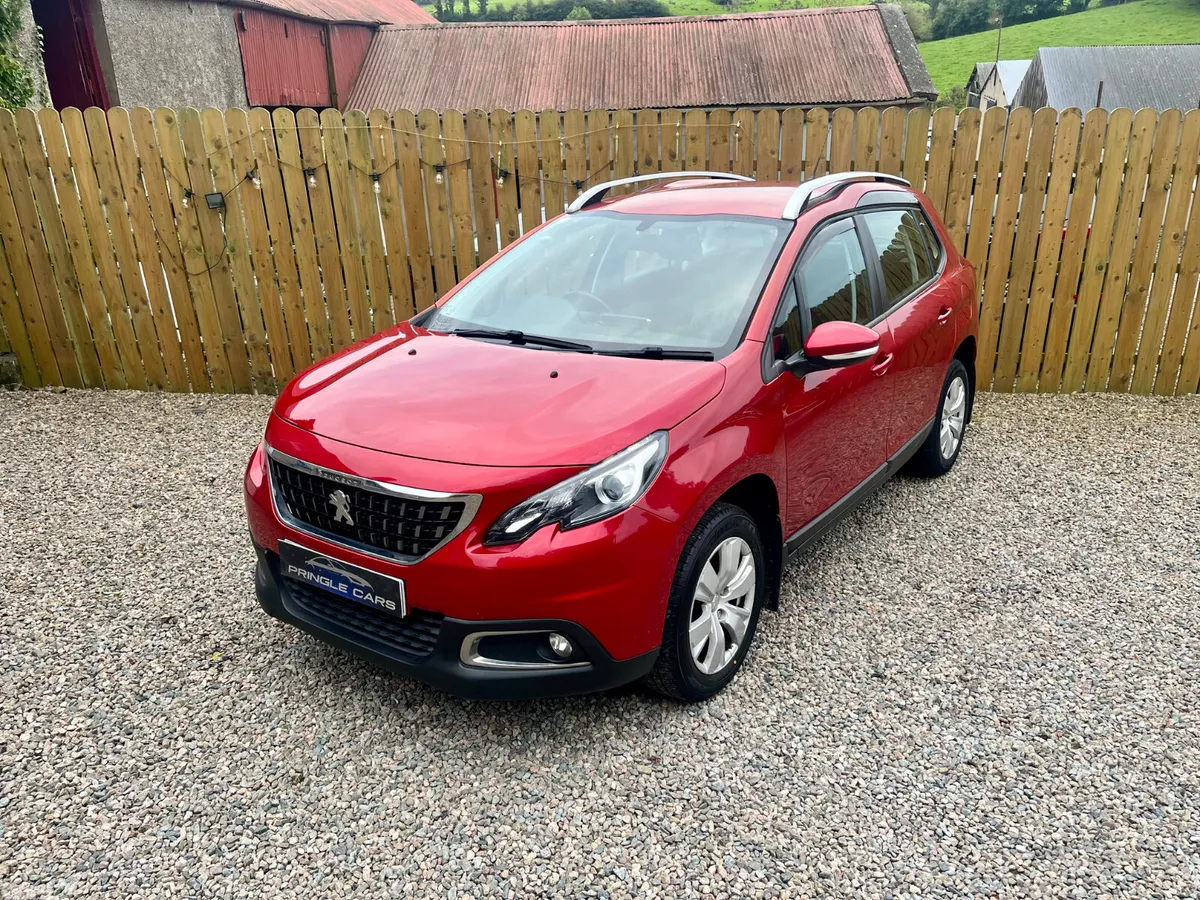Peugeot 2008 Hatchback, Petrol, 2018, Red