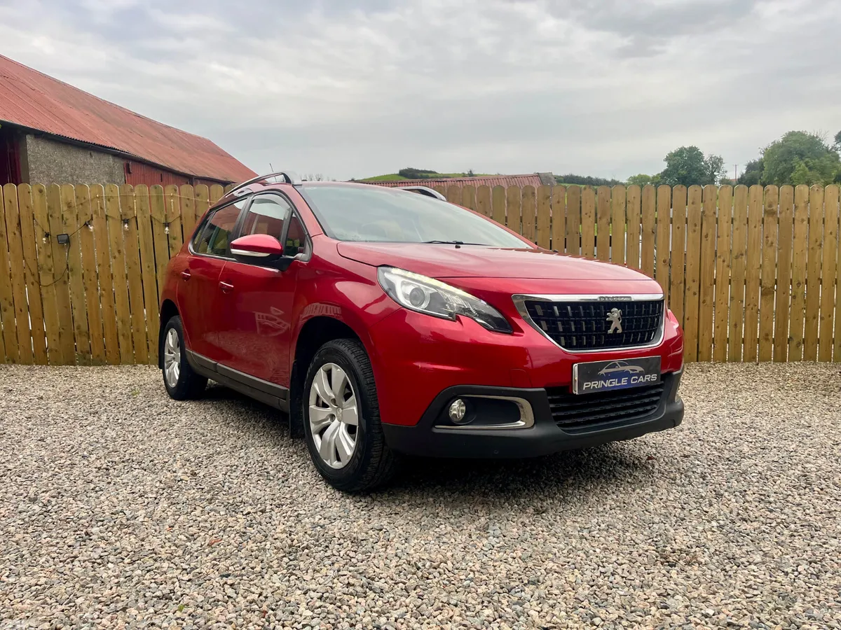 Peugeot 2008 Hatchback, Petrol, 2018, Red
