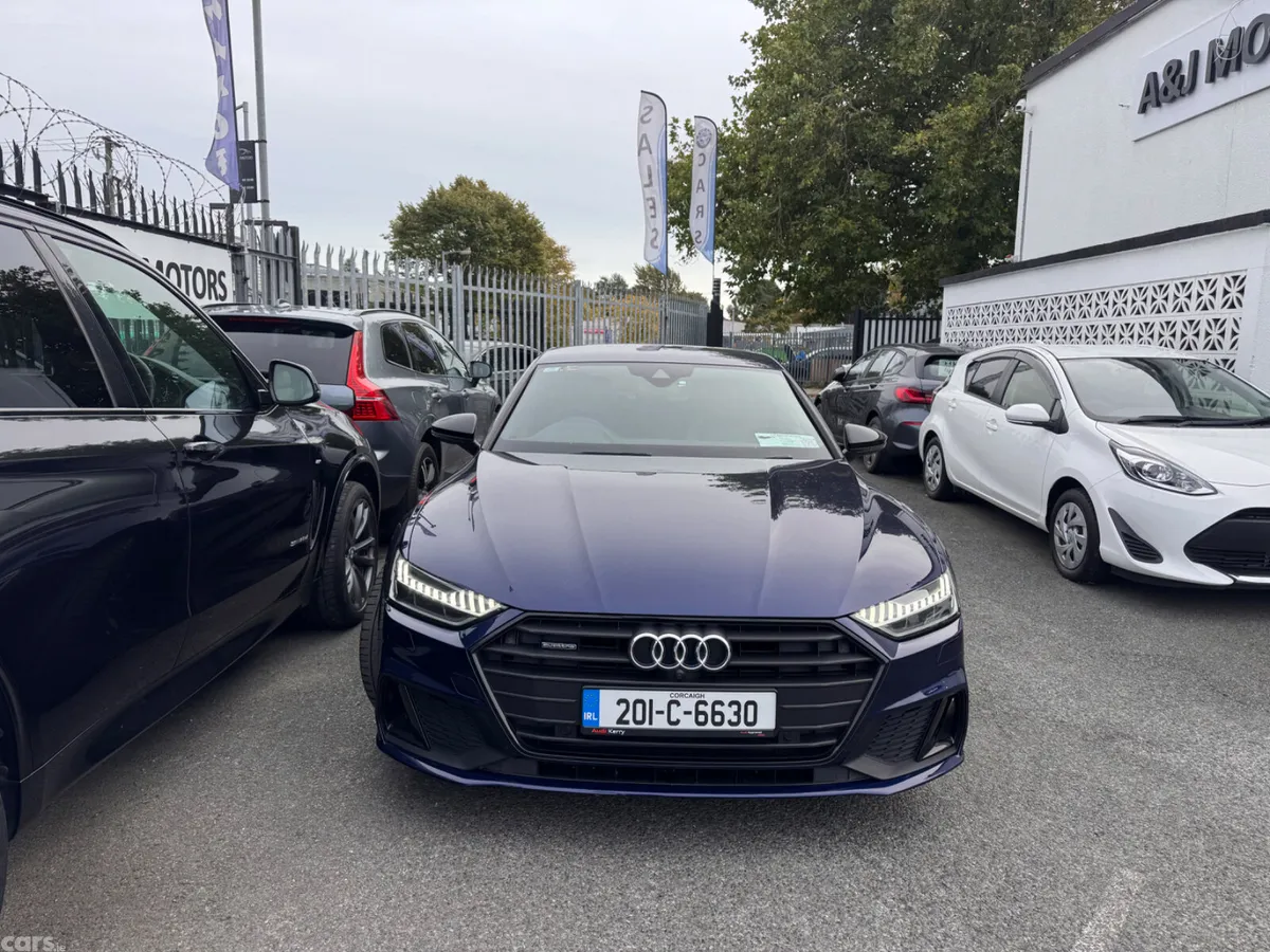 Audi A7 Hatchback, Diesel, 2020, Blue